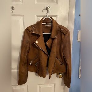 Dex Suede Biker Jacket!